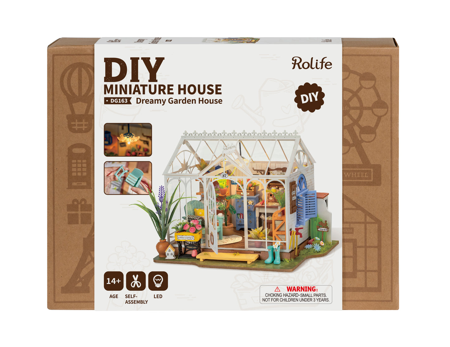 DG163 Rolife Dreamy Garden House