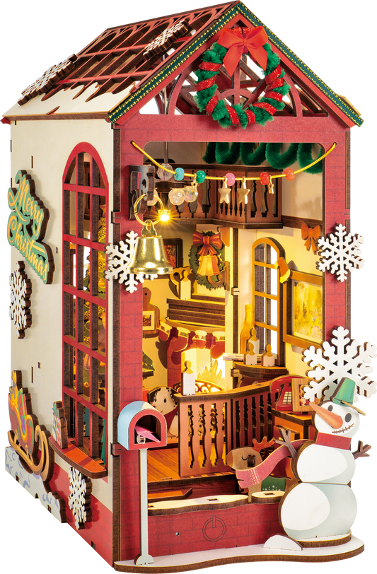 TGC07 Rolife Christmas Indoor Scene Book Nook